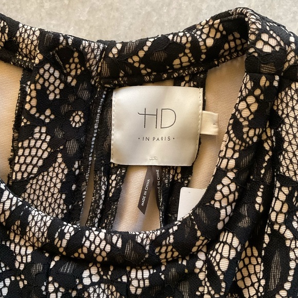 Anthropologie HD in Paris black lace dress NWT - Picture 4 of 7